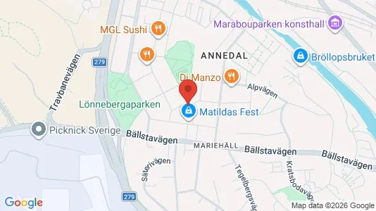 Kontorslokaler att hyra i Västerort - kort over placeringen