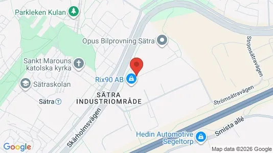 Kontorslokaler att hyra i Stockholm Innerstad - kort over placeringen