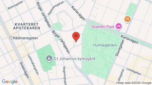 Kontorslokaler att hyra i Östermalm - Bild från Google Street View