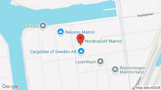 Kontorslokaler att hyra i Malmö Centrum - kort over placeringen
