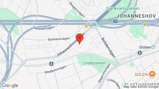 Kontorslokaler att hyra i Söderort - kort over placeringen