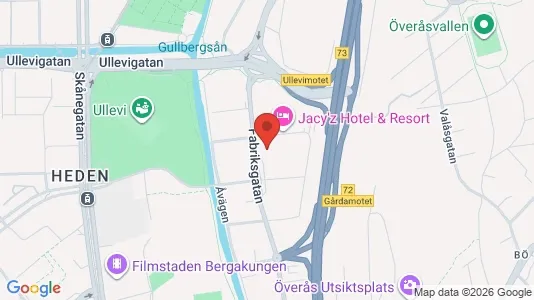 Kontorslokaler att hyra i Örgryte-Härlanda - kort over placeringen