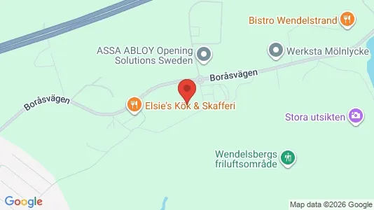 Kontorslokaler att hyra i Härryda - kort over placeringen