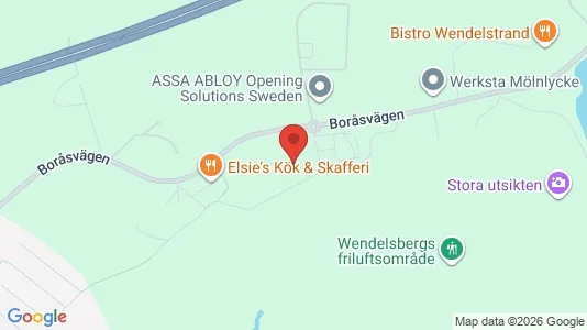 Kontorslokaler att hyra i Härryda - kort over placeringen