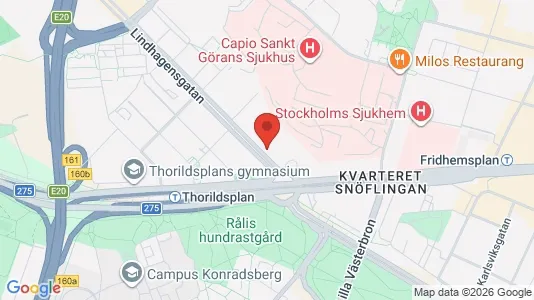 Kontorslokaler att hyra i Kungsholmen - kort over placeringen
