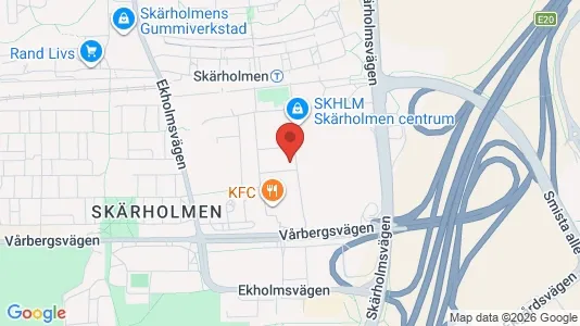 Kontorslokaler att hyra i Söderort - kort over placeringen