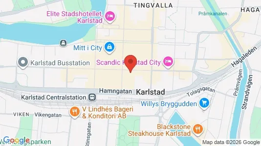 Kontorslokaler att hyra i Karlstad - Bild från Google Street View