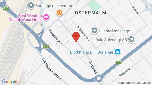 Kontorslokaler att hyra i Östermalm - kort over placeringen