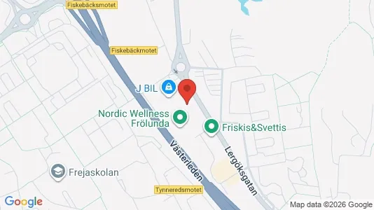 Kontorslokaler att hyra i Askim-Frölunda-Högsbo - kort over placeringen
