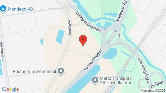 Kontorslokaler att hyra i Malmö Centrum - kort over placeringen