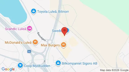 Kontorslokaler att hyra i Luleå - Bild från Google Street View