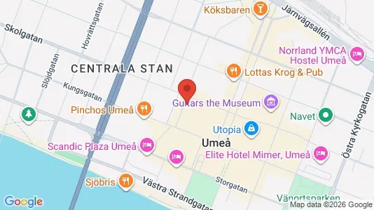 Kontorslokaler att hyra i Umeå - Bild från Google Street View