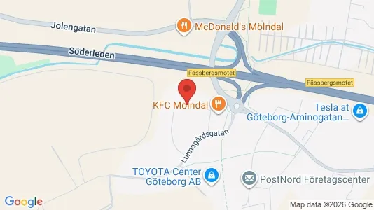 Kontorslokaler att hyra i Mölndal - Bild från Google Street View