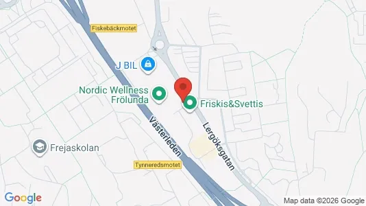 Kontorslokaler att hyra i Askim-Frölunda-Högsbo - kort over placeringen