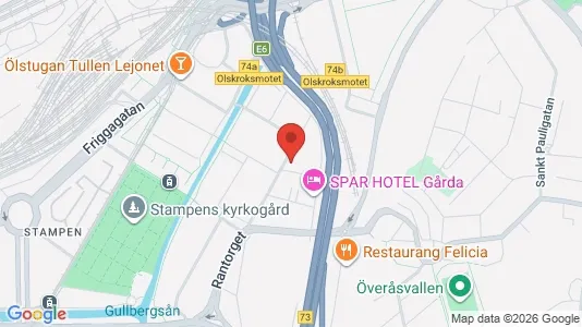 Kontorslokaler att hyra i Örgryte-Härlanda - Bild från Google Street View