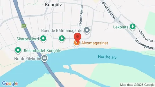 Kontorslokaler att hyra i Kungälv - kort over placeringen