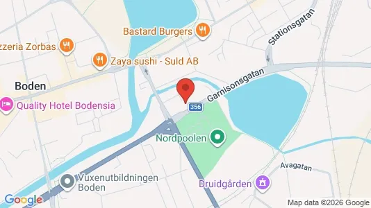 Kontorslokaler att hyra i Boden - Bild från Google Street View