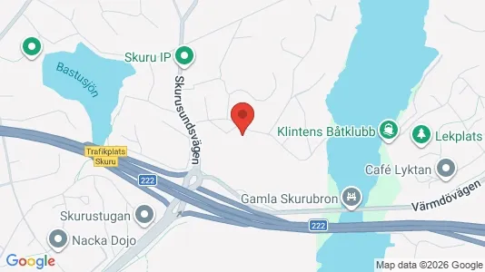 Kontorslokaler att hyra i Nacka - kort over placeringen