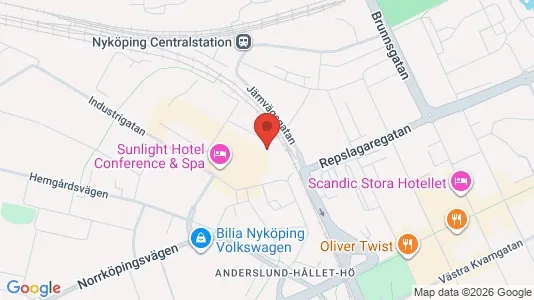 Kontorslokaler att hyra i Nyköping - Bild från Google Street View