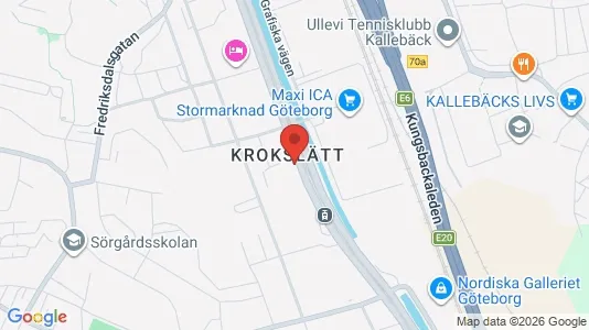 Kontorslokaler att hyra i Johanneberg - kort over placeringen