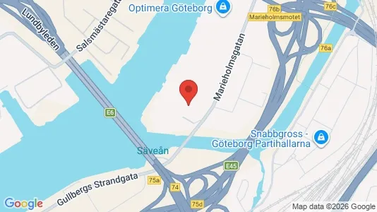 Kontorslokaler att hyra i Göteborg Östra - Bild från Google Street View