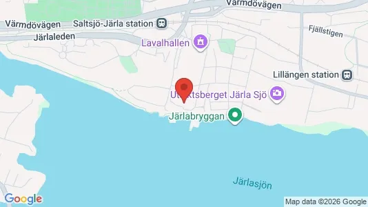 Kontorslokaler att hyra i Nacka - kort over placeringen