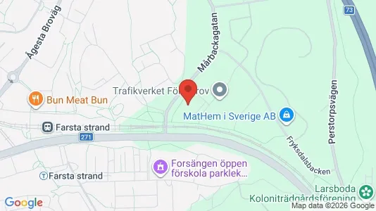 Kontorslokaler att hyra i Söderort - kort over placeringen