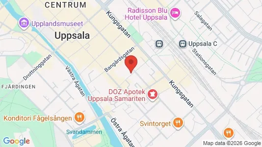 Kontorslokaler att hyra i Uppsala - Bild från Google Street View