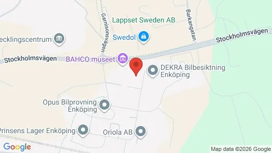 Kontorslokaler att hyra i Enköping - Bild från Google Street View