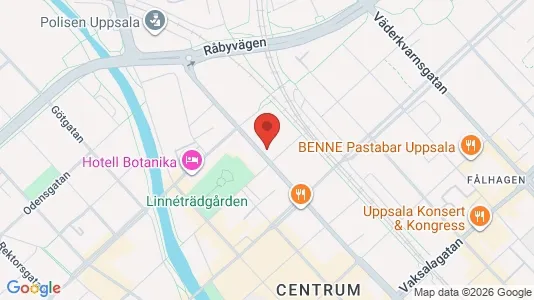 Kontorslokaler att hyra i Uppsala - Bild från Google Street View