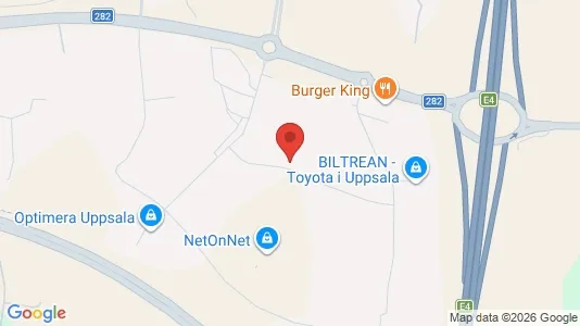 Industrilokaler att hyra i Uppsala - Bild från Google Street View