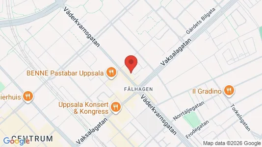 Kontorslokaler att hyra i Uppsala - Bild från Google Street View