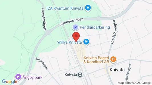 Kontorslokaler att hyra i Knivsta - Bild från Google Street View