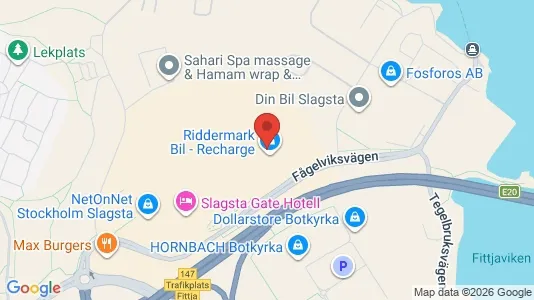Lagerlokaler att hyra i Botkyrka - Bild från Google Street View