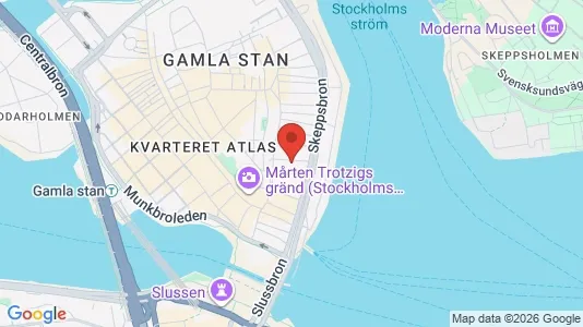 Kontorslokaler att hyra i Stockholm Innerstad - kort over placeringen