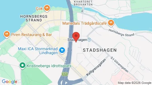 Kontorslokaler att hyra i Kungsholmen - kort over placeringen