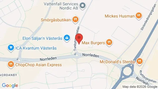 Kontorslokaler att hyra i Västerås - Bild från Google Street View