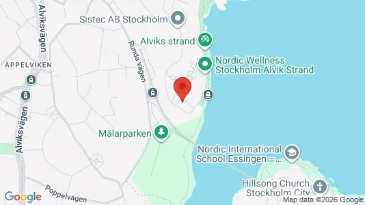 Kontorslokaler att hyra i Västerort - kort over placeringen