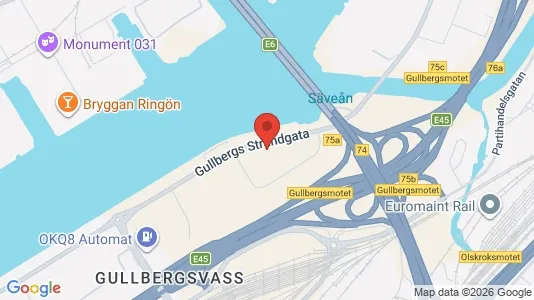 Industrilokaler att hyra i Göteborg Centrum - Bild från Google Street View