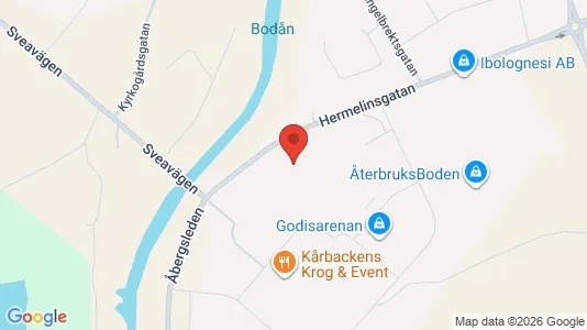 Kontorslokaler att hyra i Boden - Bild från Google Street View