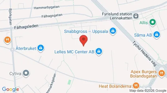 Kontorslokaler att hyra i Uppsala - Bild från Google Street View
