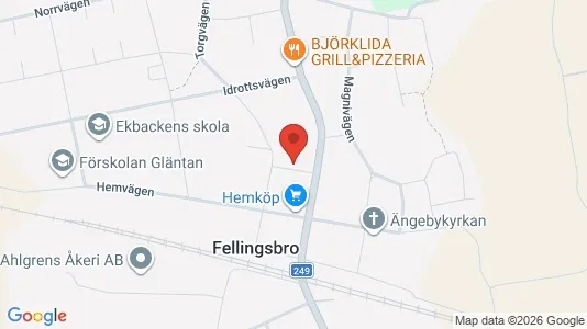 Kontorslokaler att hyra i Lindesberg - Bild från Google Street View