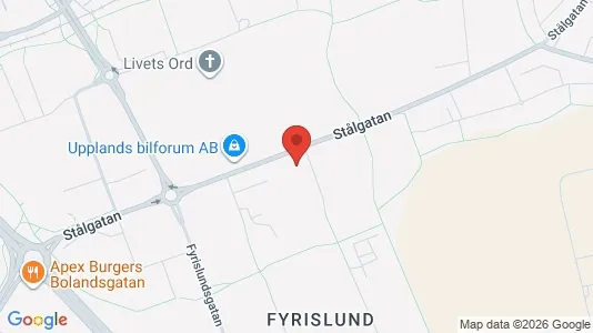 Kontorslokaler att hyra i Uppsala - Bild från Google Street View
