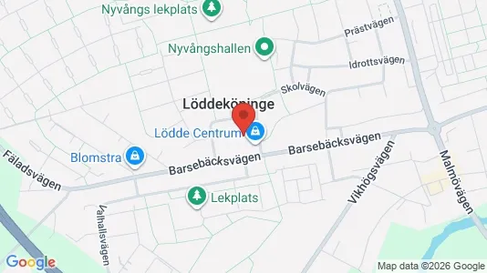 Kontorslokaler att hyra i Kävlinge - kort over placeringen