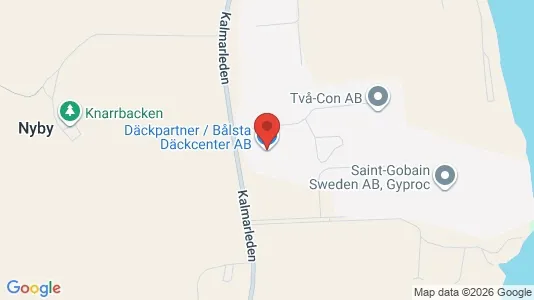 Industrilokaler att hyra i Håbo - kort over placeringen