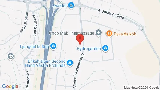 Kontorslokaler att hyra i Askim-Frölunda-Högsbo - kort over placeringen