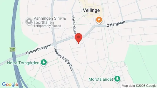 Kontorslokaler att hyra i Vellinge - Bild från Google Street View