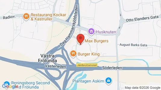 Kontorslokaler att hyra i Askim-Frölunda-Högsbo - kort over placeringen