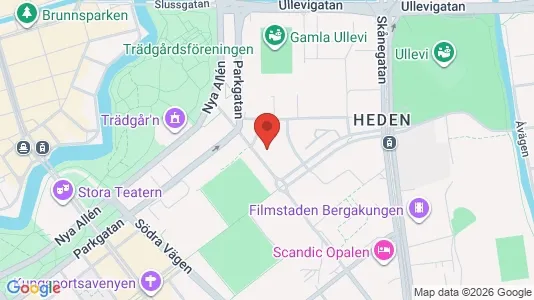 Kontorslokaler att hyra i Göteborg Centrum - kort over placeringen