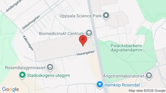 Kontorslokaler att hyra i Uppsala - Bild från Google Street View